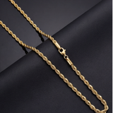 9ct Gold Filled Rope Chain 6mm