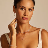 Silver Ten Pearl Choker