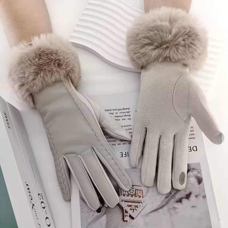 VALENTINA MINK FUR GLOVES