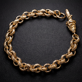9ct Gold Filled Belcher Bracelet 8mm