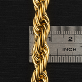 9ct Gold Filled Rope Chain 8mm