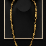 9ct Gold Filled Rope Chain 8mm