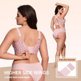 🏆LAST DAY SALE 49% OFF 🔥Super Firming Leopard Print Jelly  Bra | Women Wirefree Bras 👍No More Sagging Breasts