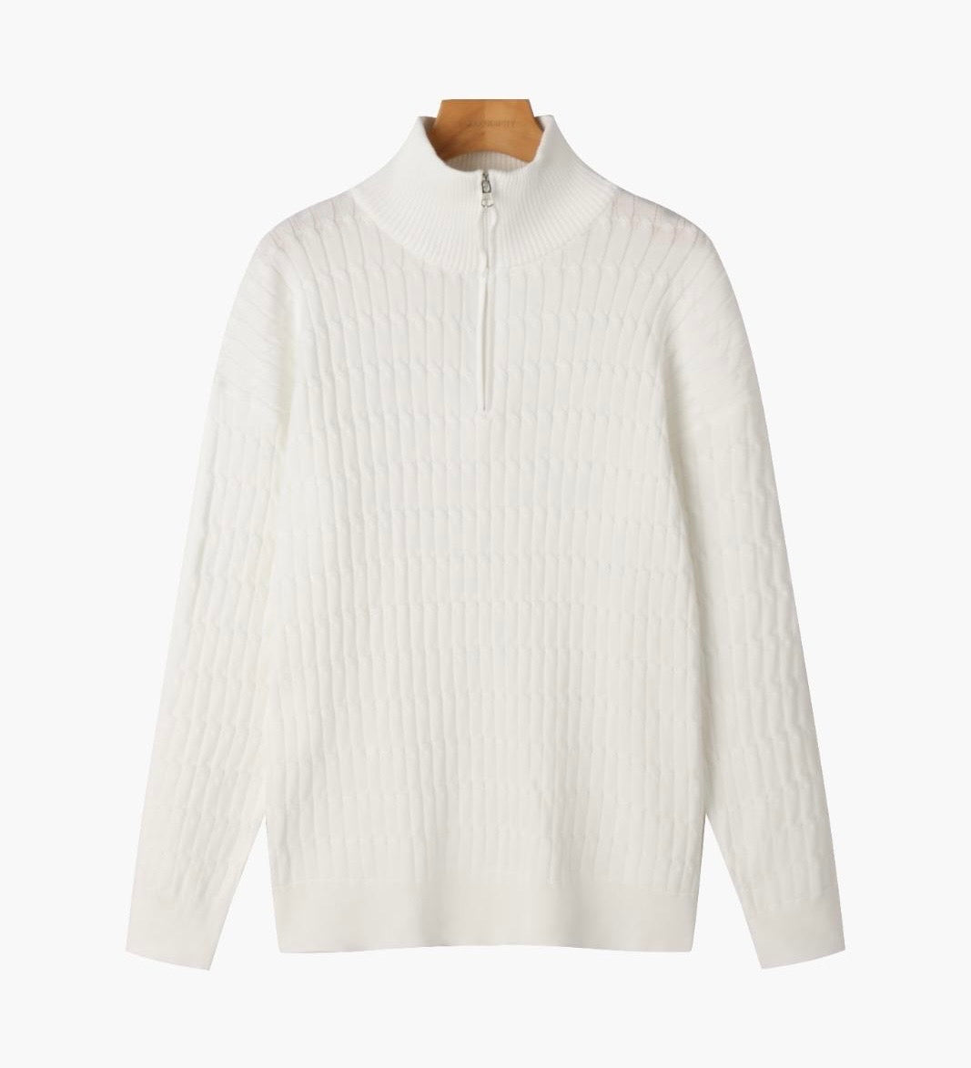 GWANGJU Half Zip Sweater