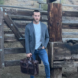 Hawk Leather Briefcase
