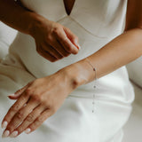Trinity Infinity Necklace & Bracelet Matching Set Gold