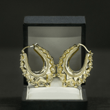 9ct Gold filled Creole Earrings XL