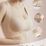🎉LAST DAY SALE -70% OFF⚡Front Closure Cross-Back Wireless Posture Bra