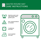 Tentacle Dance Quilted Round Mat NCU0DV3842