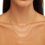Gold Large Single Pearl Necklace