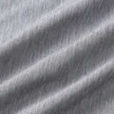 Men's Comfort Solid Sport Casual Grey Short Sleeve Shirt