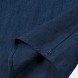 Men's Casual Solid Henley Collar Summer  Short Sleeve Shirt
