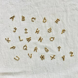 Beach Pearl Shell Letter Necklace