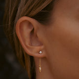 Palma Chain Charm Earring