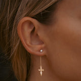 Naxos Chain Charm Earring