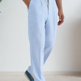 Marini Sorrento Blue Striped Pants