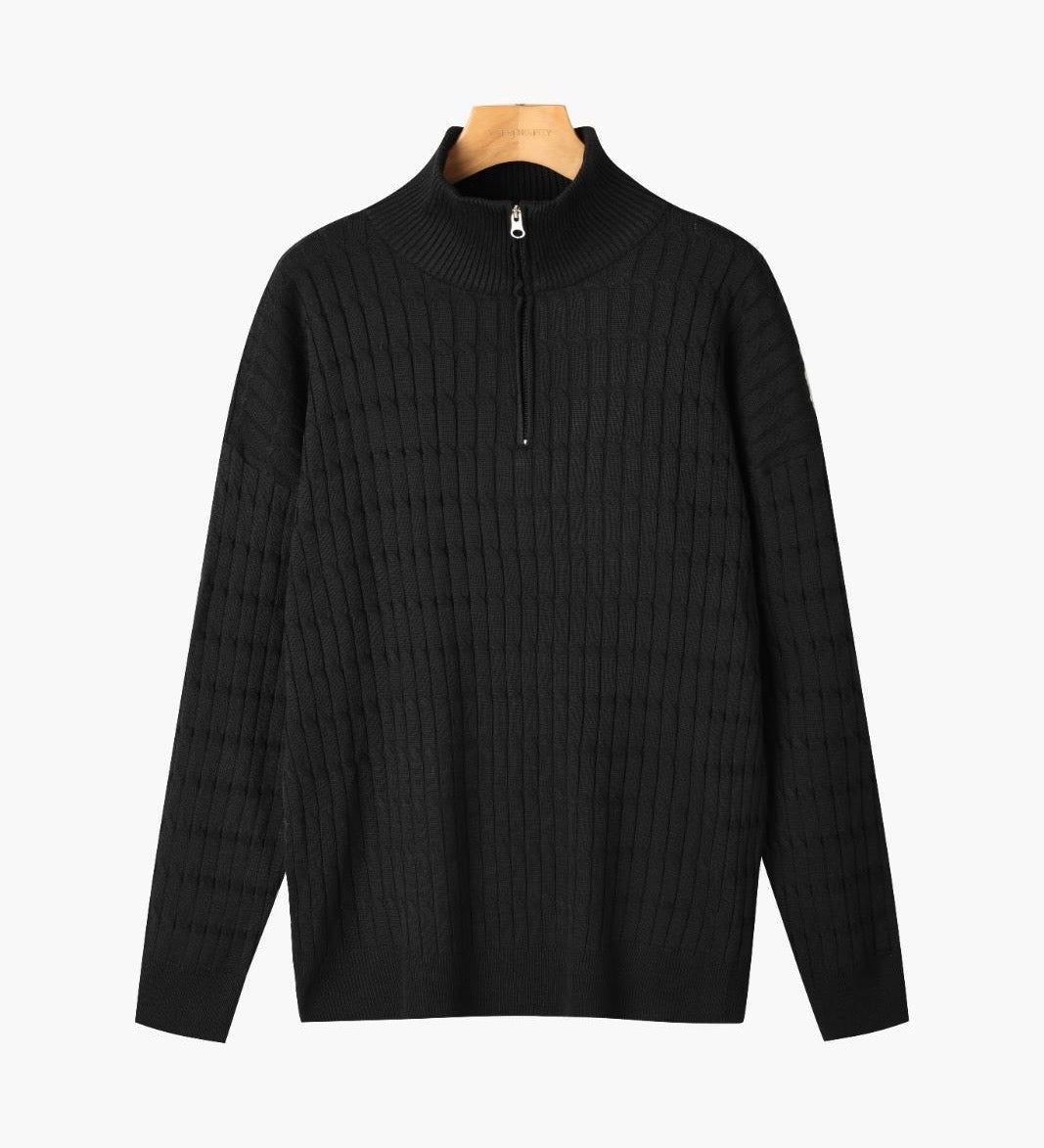 GWANGJU Half Zip Sweater