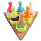 Interactive Bowling Puzzle Dog Enrichment Treat Toy