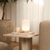 Lilly Light Brown Unique Rechargeable Lamp