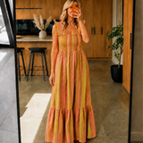 Iris Maxi Dress - Olive