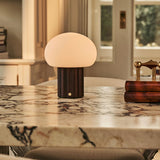 Jord Dark Brown Rechargeable Table Lamp
