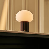 Jord Dark Brown Rechargeable Table Lamp