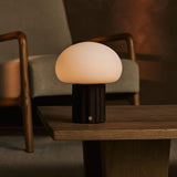 Jord Dark Brown Rechargeable Table Lamp