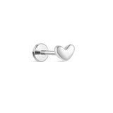 Piercing de orelha SweetHeart em ouro maciço 14K