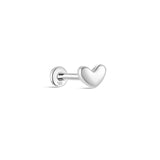 Piercing de orelha SweetHeart em ouro maciço 14K