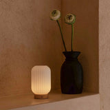 Lilly Light Brown Unique Rechargeable Lamp