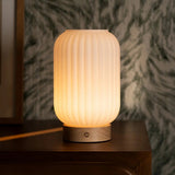 Lilly Light Brown Unique Rechargeable Lamp