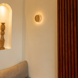 Lou Light Brown Cordless Wall Light