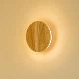 Lou Light Brown Cordless Wall Light
