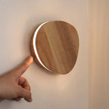 Lulu Light Brown Cordless Rechargeable Wall Light