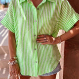 Basic Stripe Blouse