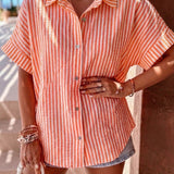 Basic Stripe Blouse