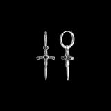 Dagger Hoop Earrings