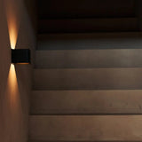 Tess Black Rechargeable Wall Lamp with Motion Sensor