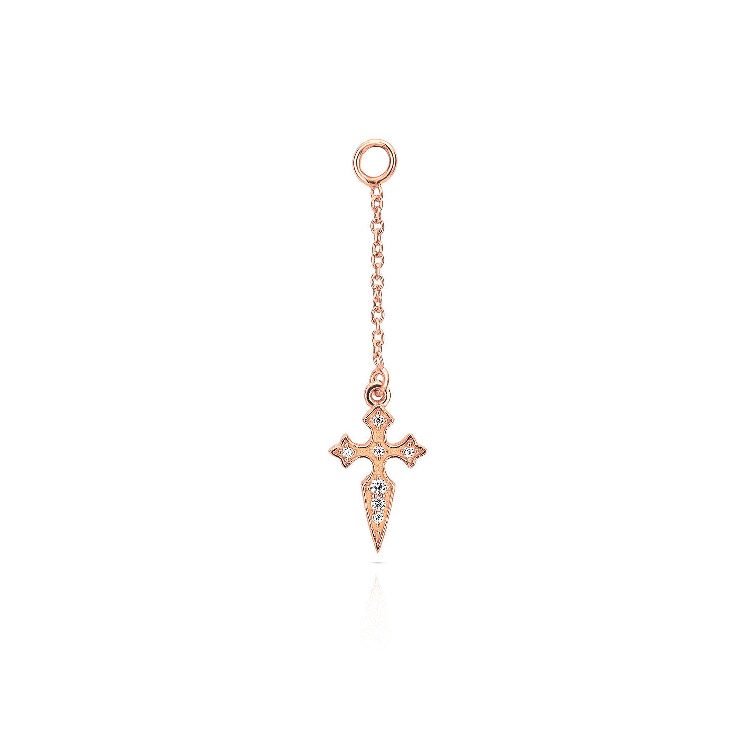 Naxos Chain Charm Earring