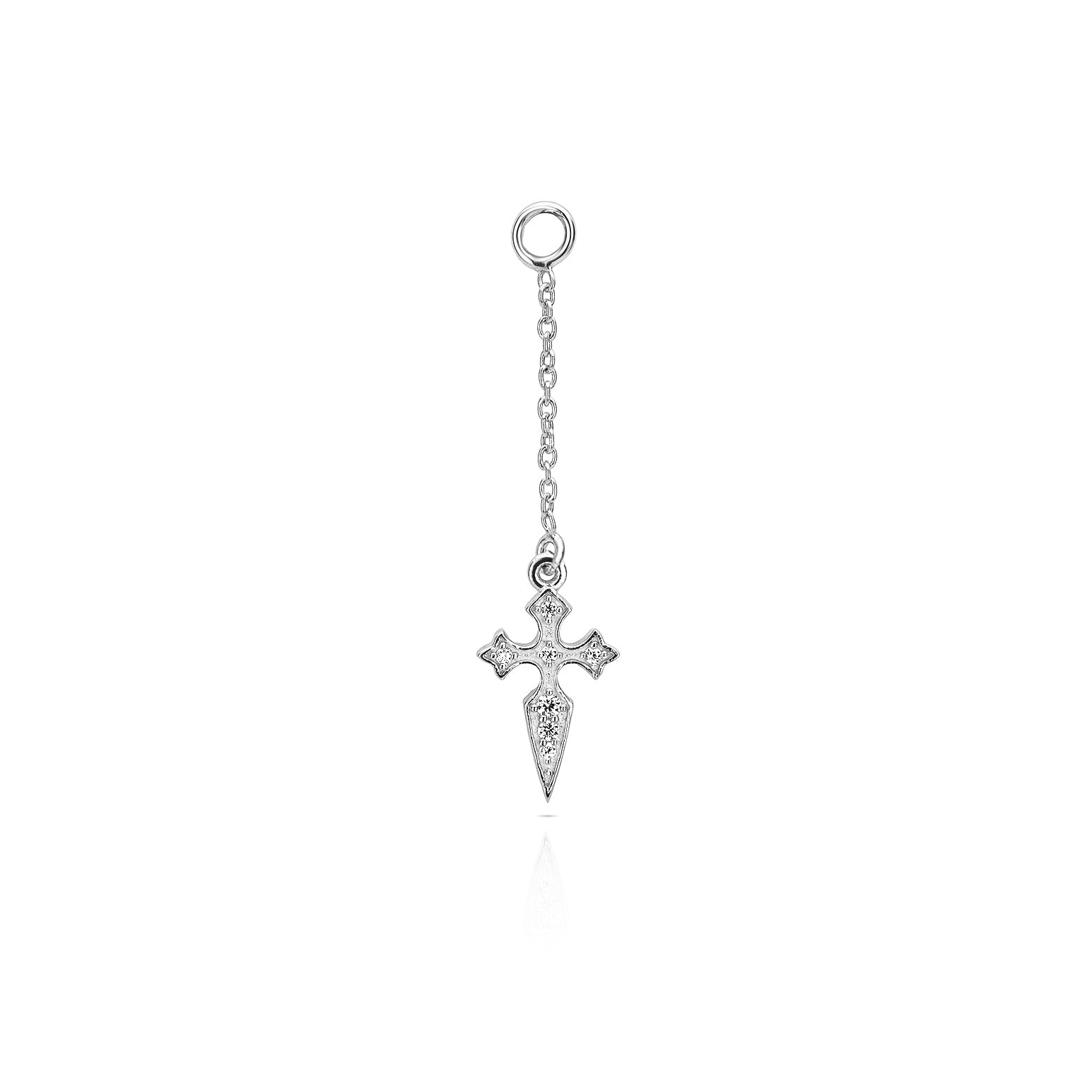 Naxos Chain Charm Earring