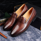 FRESH LABEL | Genève Leren Loafer
