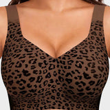 🏆LAST DAY SALE 49% OFF 🔥Super Firming Leopard Print Jelly  Bra | Women Wirefree Bras 👍No More Sagging Breasts