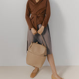 Leather Backpack 16-inch