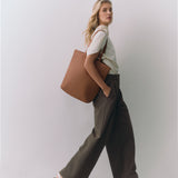 Tall Easy Zipper Tote