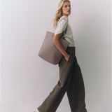 Tall Easy Zipper Tote