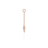 Palma Chain Charm Earring