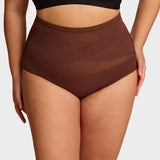 🌸 Last Day Special Price £9.99 ! 🔥Buy 1 Get 1 Free🎁Plus-Size High-Waist Cross Tummy Control Panties