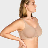 🏆 Last Day Special Price £9.99! 💐Women's Elegant Sheer Full Coverage Plus Size Bra