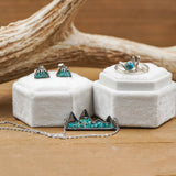Turquoise Mountain Earrings