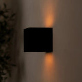 Tess Black Rechargeable Wall Lamp with Motion Sensor